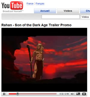 Rahan sur You Tube