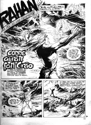 La premi&egrave;re page...